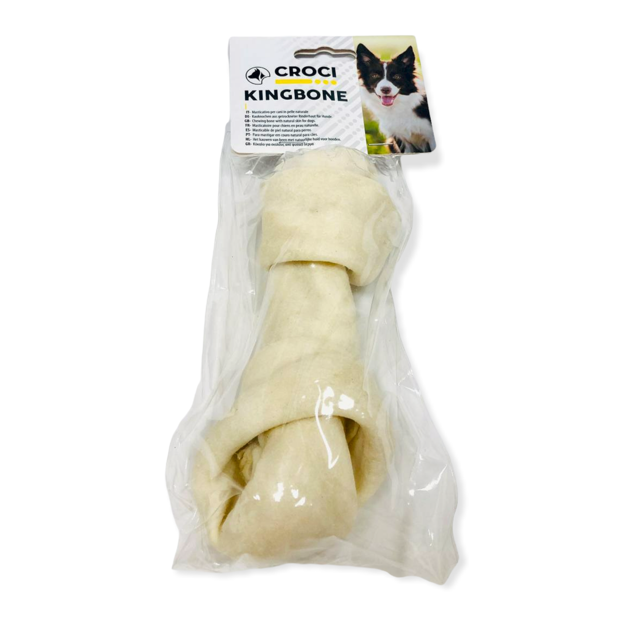 Кость жилистая узловая белая King Bone Buffalo 15 см 60г 
Кость жилистая узловая белая King Bone Buffalo 15 см 60г