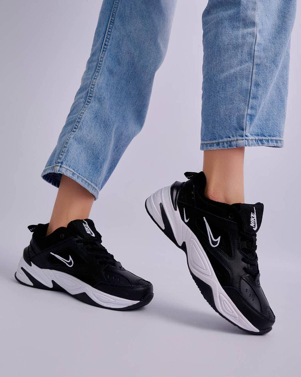 Кроссовки женские демисезонные Nike M2K Tekno Найк подростковые Черные с белой подошвой Весна/лето/осень, Черно-белый
Кроссовки женские демисезонные Nike M2K Tekno Найк подростковые Черные с белой подошвой Весна/лето/осень, Черно-белый