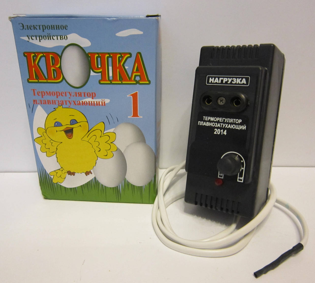 Терморегулятор "Квочка" 1Н 1кВт
Терморегулятор "Квочка" 1Н 1кВт