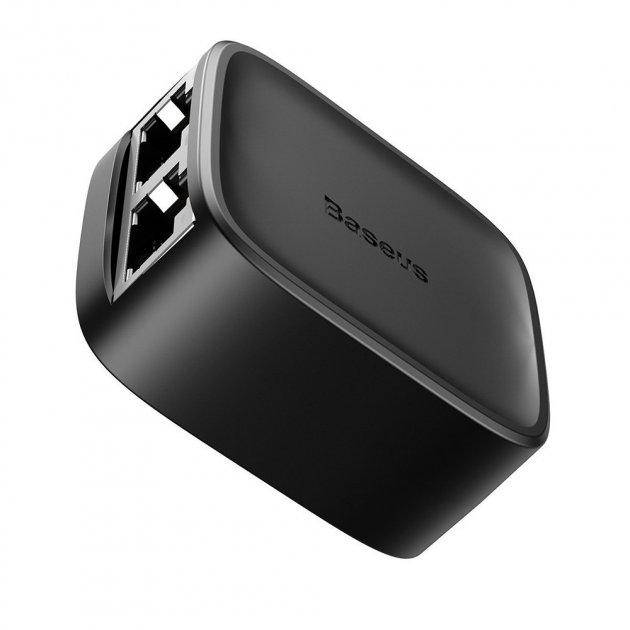 Сетевой сплиттер разветвитель RJ45 Baseus High Speed 1 to 2 Network Splitter Adapter Black (PCFXQ-01)
Сетевой сплиттер разветвитель RJ45 Baseus High Speed 1 to 2 Network Splitter Adapter Black (PCFXQ-01)