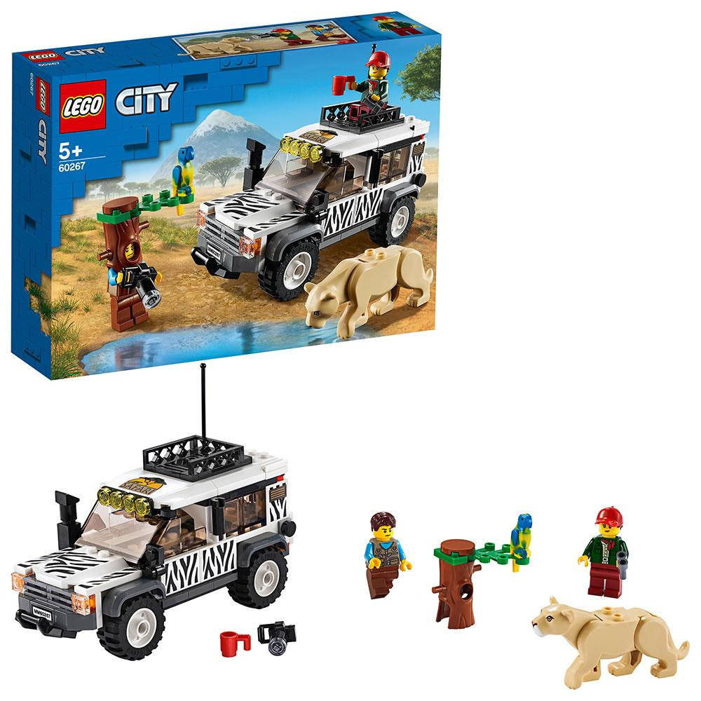 Конструктор LEGO 60267 City Внедорожник для сафари Safari Off-Roader Дания, Разные цвета
Конструктор LEGO 60267 City Внедорожник для сафари Safari Off-Roader Дания, Разные цвета
