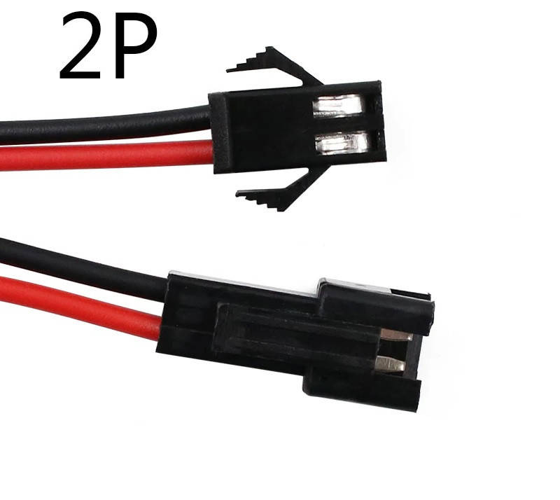 Комплект JST Connector 2pin (2 jack) с кабелем папа + мама 
Комплект JST Connector 2pin (2 jack) с кабелем папа + мама
