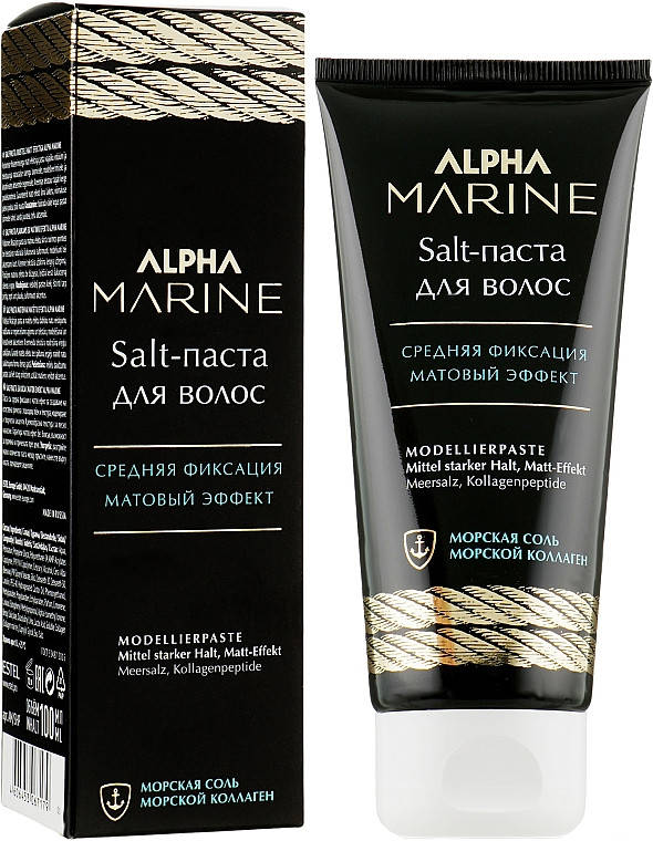 Паста для волос с матовым эффектом Estel Professional Alpha Marine Salt Hair Paste 100 мл.
Паста для волос с матовым эффектом Estel Professional Alpha Marine Salt Hair Paste 100 мл.