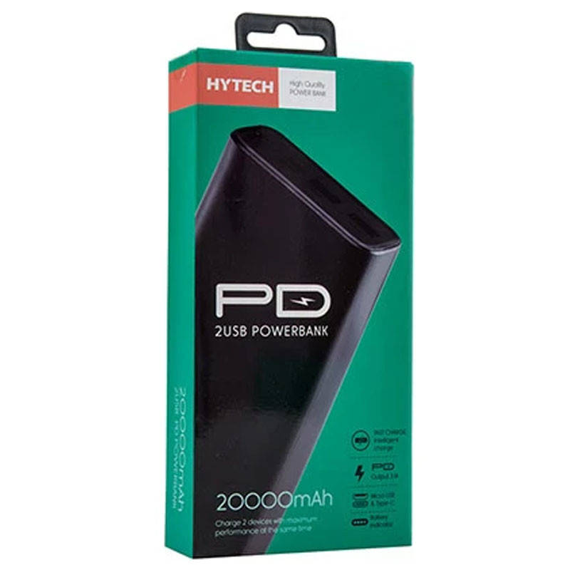 Powerbank HyTech 20000 mAh портативная батарея павербанк с быстрой зарядкой QC PD Type C черный power bank ПЗУ
Powerbank HyTech 20000 mAh портативная батарея павербанк с быстрой зарядкой QC PD Type C черный power bank ПЗУ