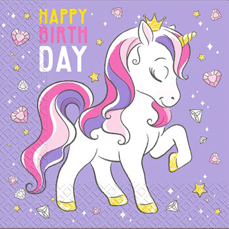 Салфетки Единорог фиолетовый фон 20шт/уп
Салфетки Единорог фиолетовый фон 20шт/уп