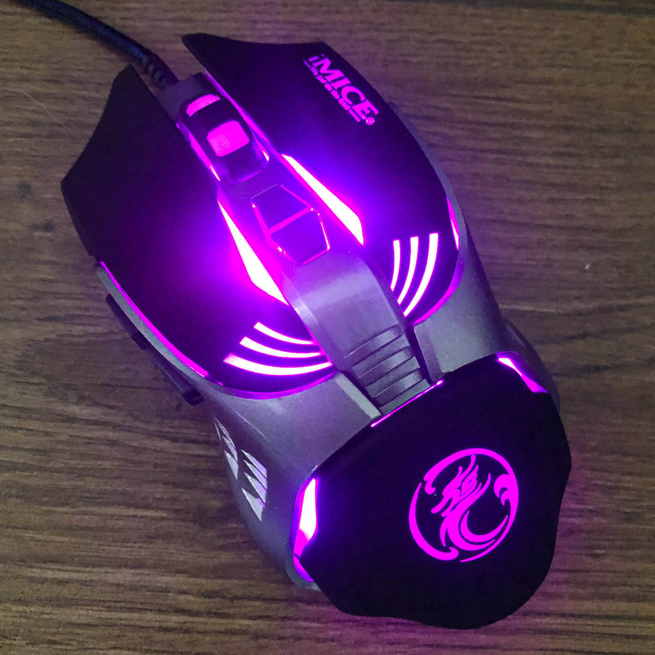 Игровая мышка IMICE V5 3200 dpi с led подсветкой компьютерная мышь для компьютера ноутбука ПК, Черный
Игровая мышка IMICE V5 3200 dpi с led подсветкой компьютерная мышь для компьютера ноутбука ПК, Черный