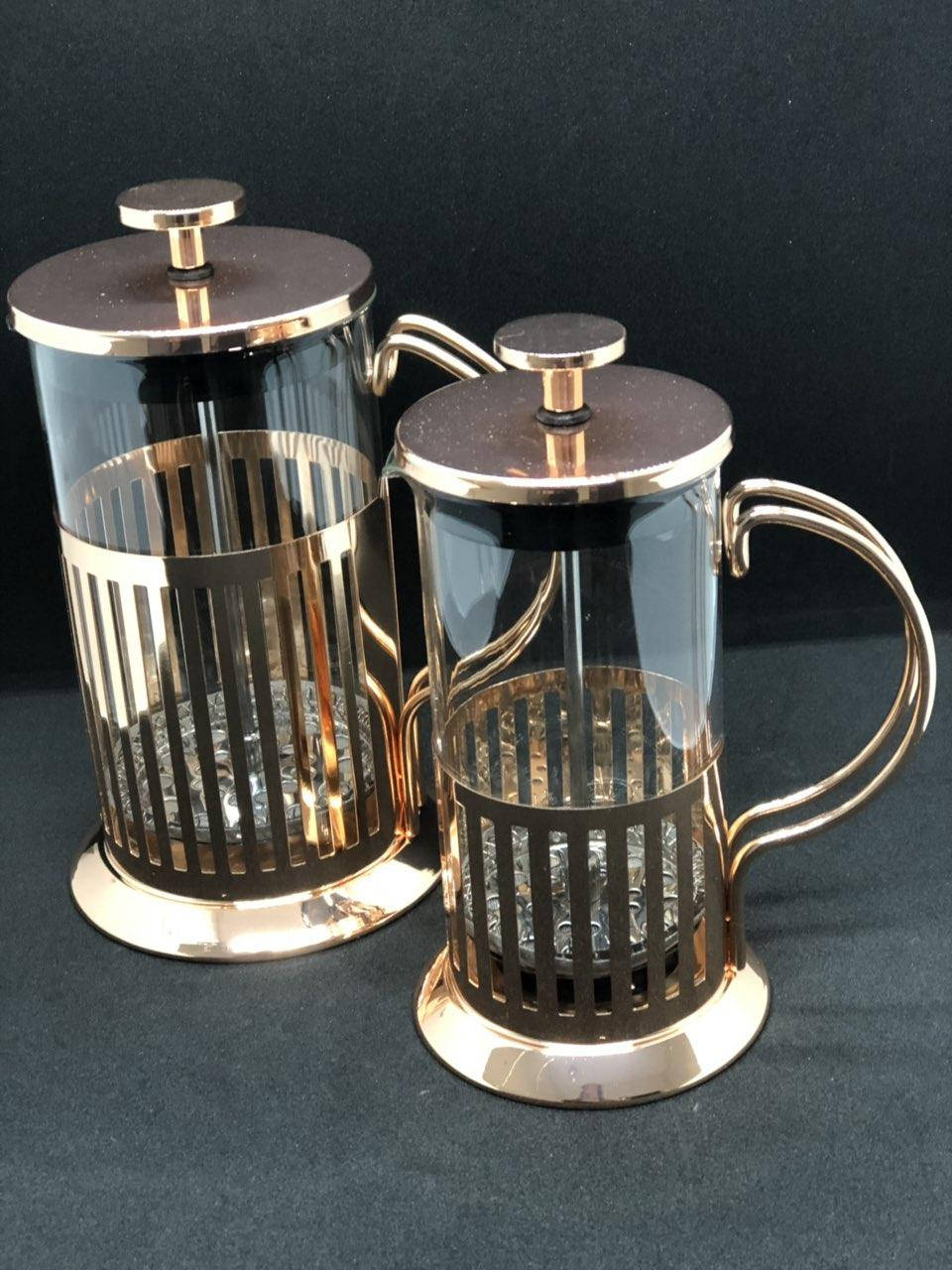 Френч-прес для чаю "Рожеве золото" 350 мл
Френч-прес для чаю "Рожеве золото" 350 мл