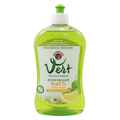 Засіб для миття посуду Верт лимон/базилік CC Vert piatti limone e basilico 500ml 12шт/ящ (Код : 00-00010871)
Засіб для миття посуду Верт лимон/базилік CC Vert piatti limone e basilico 500ml 12шт/ящ (Код : 00-00010871)