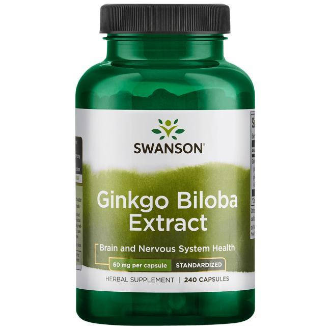 Swanson Premium Ginkgo Biloba Extract - Standardized Гинкго Билоба экстракт 24% 60 mg 240 капс
Swanson Premium Ginkgo Biloba Extract - Standardized Гинкго Билоба экстракт 24% 60 mg 240 капс