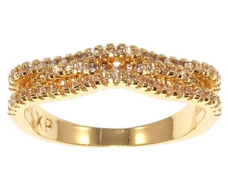 Кольцо Xuping M&L желтый оттенок "Волнистые дорожки циркония" р. 17.5
Кольцо Xuping M&L желтый оттенок "Волнистые дорожки циркония" р. 17.5