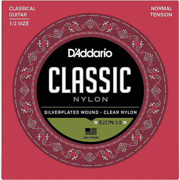 Струны для классической гитары D'Addario EJ27N 1/2 Student Nylon Classical Strings Normal Tension
Струны для классической гитары D'Addario EJ27N 1/2 Student Nylon Classical Strings Normal Tension