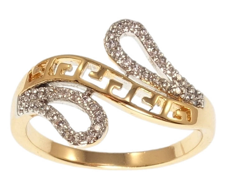Кольцо Xuping Позолота 18K+Родий "Петельки с меандровой линией" р.16,16.5,17,18,20
Кольцо Xuping Позолота 18K+Родий "Петельки с меандровой линией" р.16,16.5,17,18,20