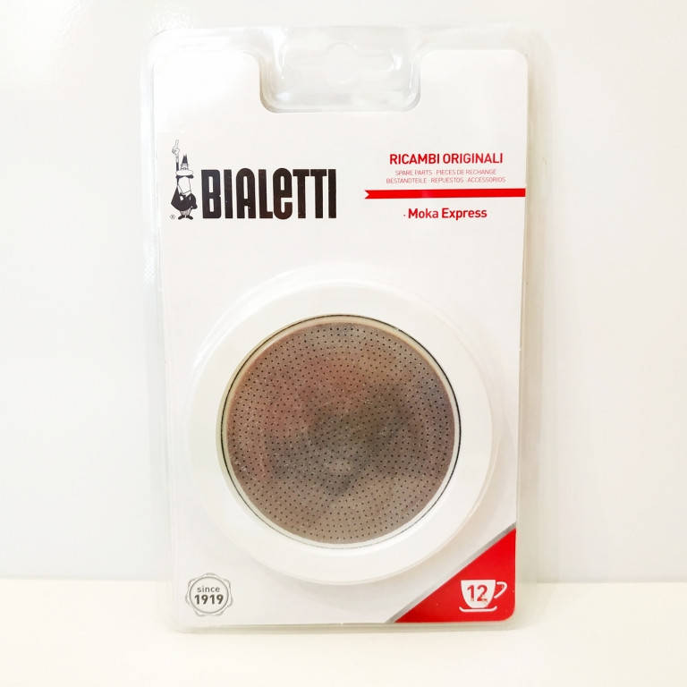 Прокладки Bialetti для кофеварки Moka Express на 12 чашек (3 резиновые прокладки 9 см.+фильтр сито)
Прокладки Bialetti для кофеварки Moka Express на 12 чашек (3 резиновые прокладки 9 см.+фильтр сито)