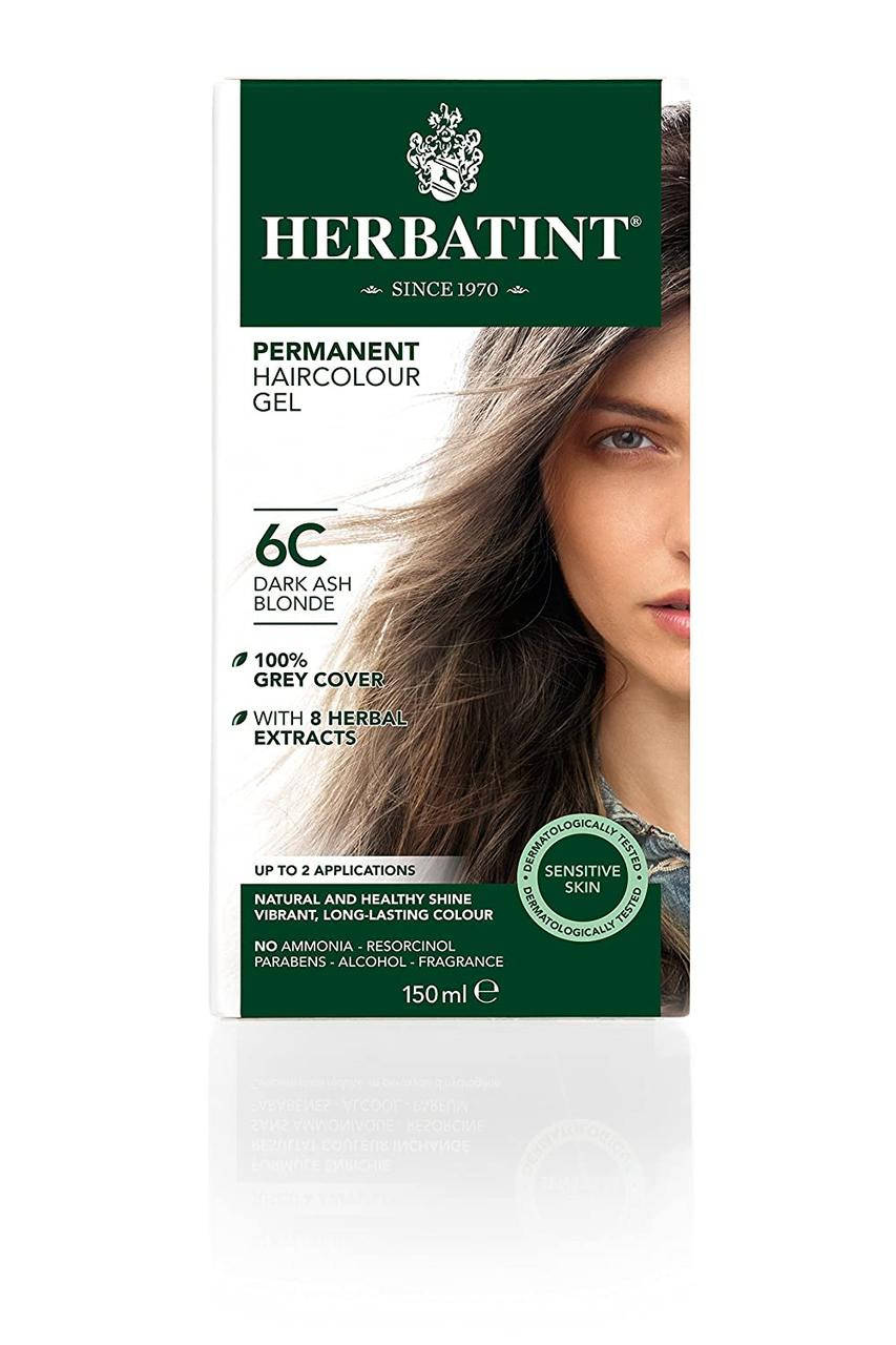 Краска для волос Herbatint - темно пепельный блонд 6C, Перманентная краска-гель для волос
Краска для волос Herbatint - темно пепельный блонд 6C, Перманентная краска-гель для волос
