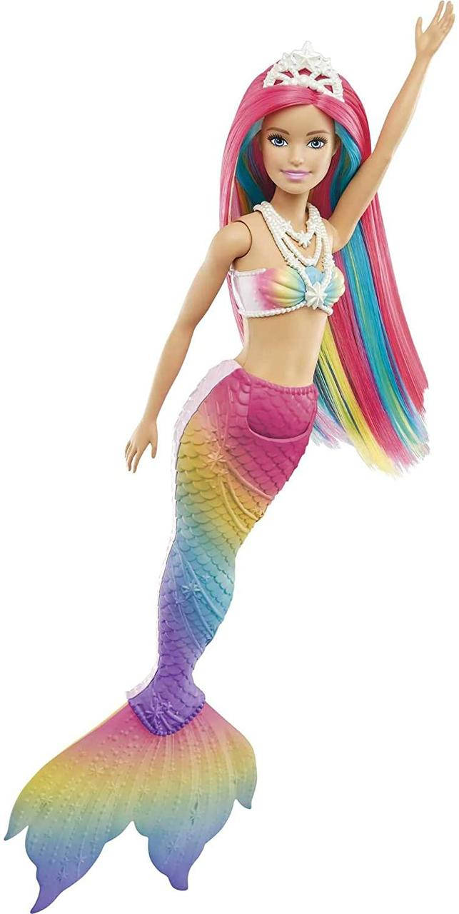 Кукла-русалка Барби из серии Дримтопия Цветная игра Rainbow Magic Mermaid Оригинал (GTF89)
Кукла-русалка Барби из серии Дримтопия Цветная игра Rainbow Magic Mermaid Оригинал (GTF89)