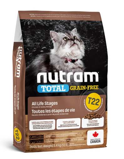 Корм холистик Nutram Total GF Turkey & Chiken Cat 1.13 кг с индейкой и курицей для взрослых кошек всех пород
Корм холистик Nutram Total GF Turkey & Chiken Cat 1.13 кг с индейкой и курицей для взрослых кошек всех пород