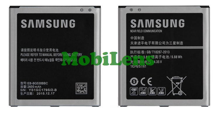 Samsung G530, G531, J500H, G532F, J250F Galaxy J2, J320H, EB-BG530BBC, i9150, B650AC, i9152 Аккумулятор Origi
Samsung G530, G531, J500H, G532F, J250F Galaxy J2, J320H, EB-BG530BBC, i9150, B650AC, i9152 Аккумулятор Origi