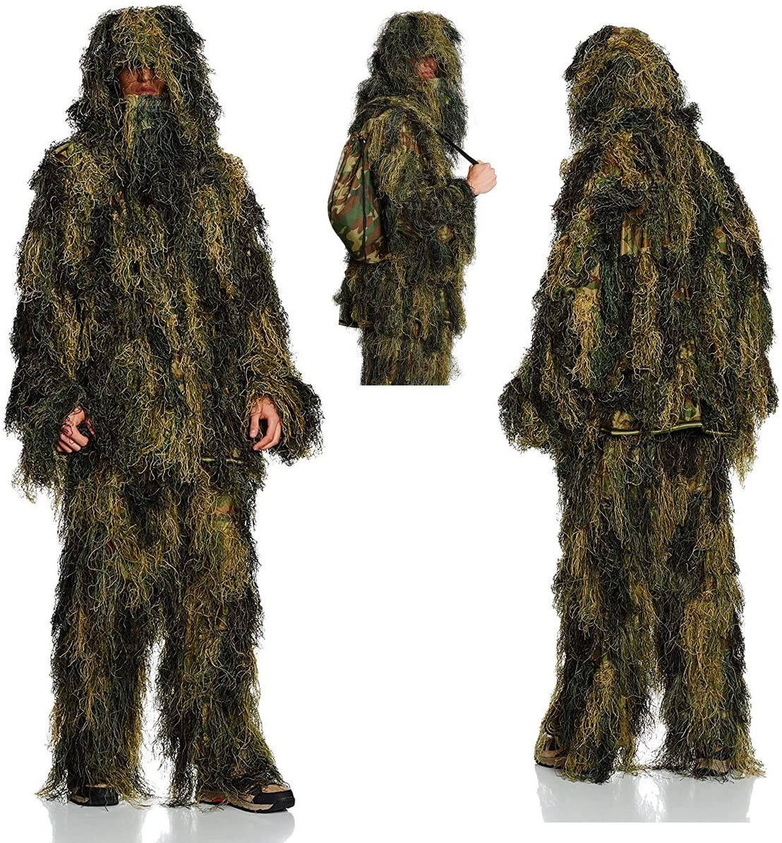 Маскировочный костюм MIL-TEC Снайпер Woodland 
Маскировочный костюм MIL-TEC Снайпер Woodland