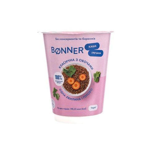 Каша гречневая классическая с овощами, ТМ "BONNER", 60г каша гречневая быстрого приготовления Боннэр
Каша гречневая классическая с овощами, ТМ "BONNER", 60г каша гречневая быстрого приготовления Боннэр