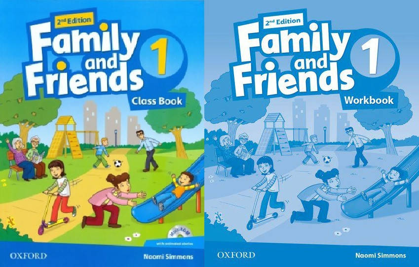 Английский язык Комплект Family and Friends 2nd Second Edition 1 ClassBook + WorkBook (UA)
Английский язык Комплект Family and Friends 2nd Second Edition 1 ClassBook + WorkBook (UA)