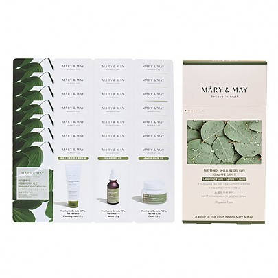 Набор саше 3-в-1 Mary&May Houttuynia Tea Tree Line 3 Step Sachet Starter Kit, 1,5 г* 3 шт
Набор саше 3-в-1 Mary&May Houttuynia Tea Tree Line 3 Step Sachet Starter Kit, 1,5 г* 3 шт