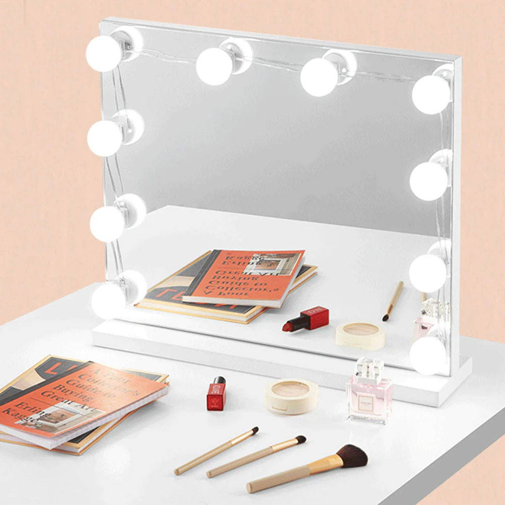 Светодиодная LED подсветка Mirror для зеркала с регулировкой яркости / Освещение для гримерного зеркала
Светодиодная LED подсветка Mirror для зеркала с регулировкой яркости / Освещение для гримерного зеркала
