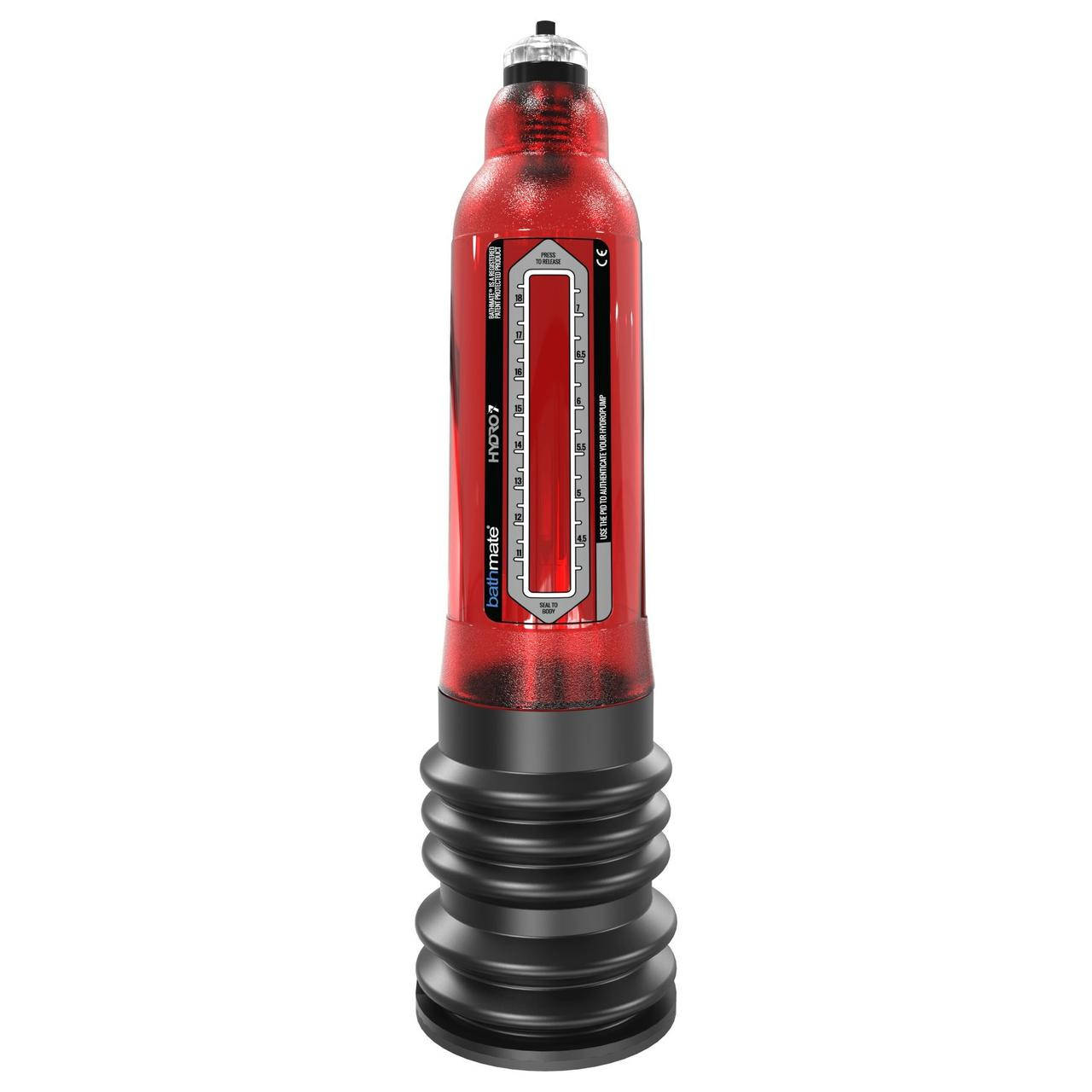 Гидропомпа Bathmate Hydro 7 Red, для члена длиной от 12,5 до 18см, диаметр до 5см, Красный
Гидропомпа Bathmate Hydro 7 Red, для члена длиной от 12,5 до 18см, диаметр до 5см, Красный
