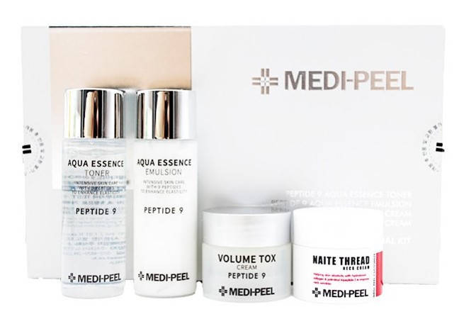 Премиум-косметика с пептидами Medi-Peel Peptide 9 Skincare Trial Kit 30 мл, 30 мл, 10 мл, 10 мл
Премиум-косметика с пептидами Medi-Peel Peptide 9 Skincare Trial Kit 30 мл, 30 мл, 10 мл, 10 мл