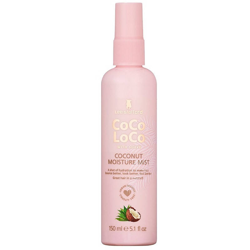 Увлажняющий спрей для волос с кокосовым маслом и эссенцией агавы Lee Stafford Coco Loco With Agave Moisture
Увлажняющий спрей для волос с кокосовым маслом и эссенцией агавы Lee Stafford Coco Loco With Agave Moisture