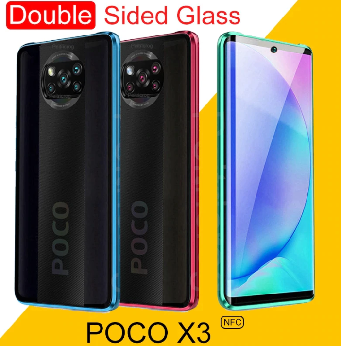 Магнитный металл чехол FULL GLASS 360° для Xiaomi POCO X3 NFC / POCO X3 PRO /, Разные цвета
Магнитный металл чехол FULL GLASS 360° для Xiaomi POCO X3 NFC / POCO X3 PRO /, Разные цвета