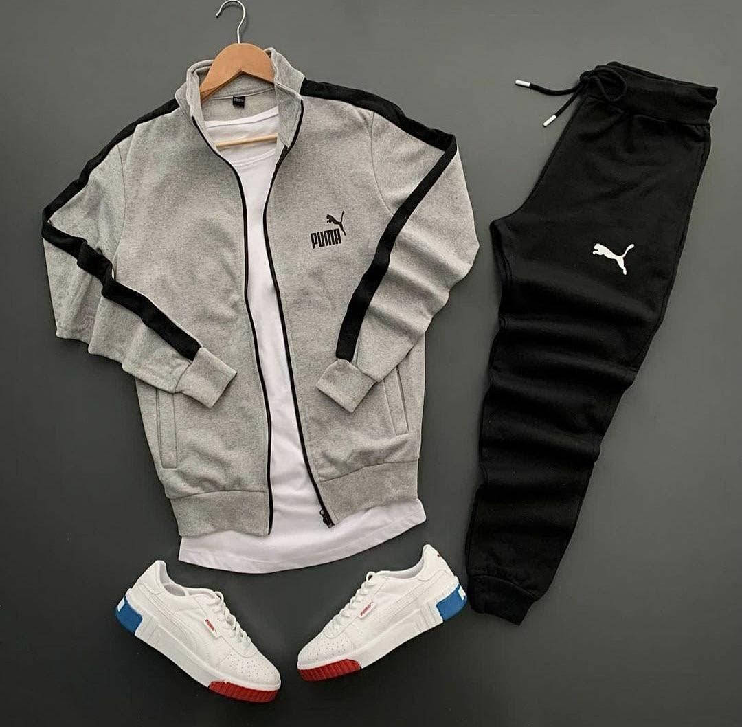 Спортивный костюм Puma Lite мужской осенний весенний серый | Комплект Кофта + Штаны Пума ТОП качества
Спортивный костюм Puma Lite мужской осенний весенний серый | Комплект Кофта + Штаны Пума ТОП качества