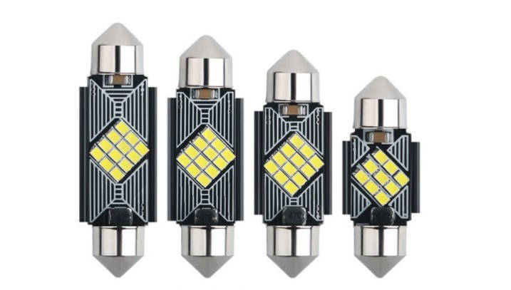 Светодиодные LED лампы салона, номерного знака C5W 41мм FS-2016 9SMD CANBUS+драйвер 12-24V
Светодиодные LED лампы салона, номерного знака C5W 41мм FS-2016 9SMD CANBUS+драйвер 12-24V
