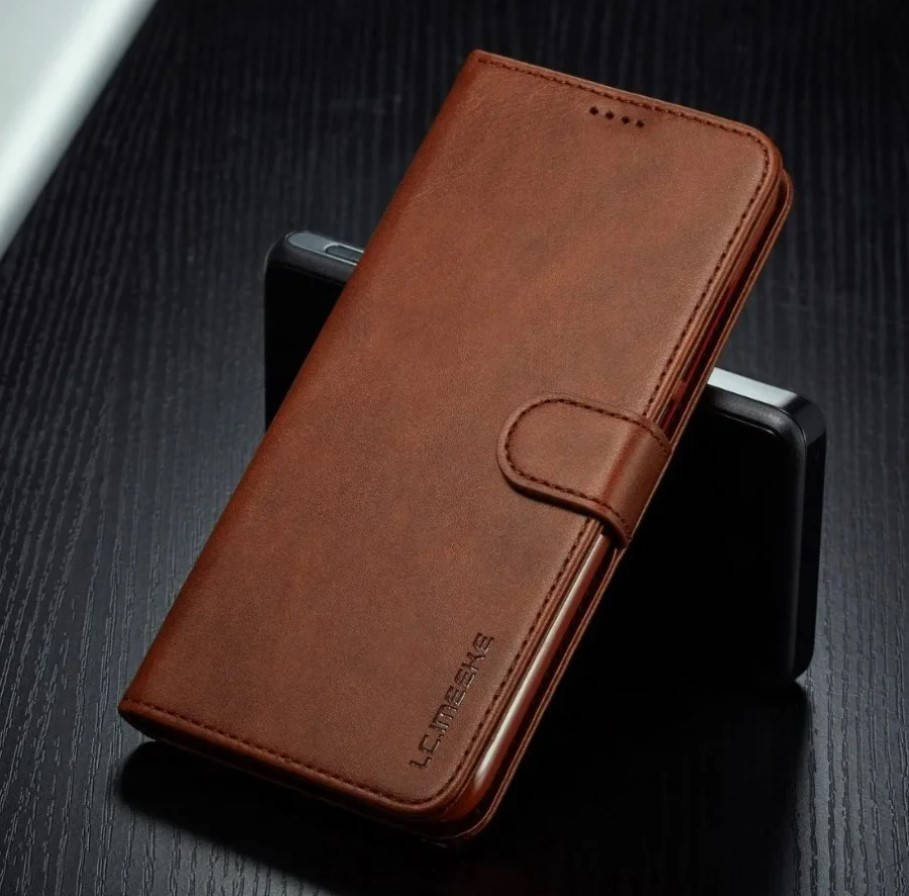 Кожаный чехол книжка IMEEKE для Xiaomi Redmi Note 9 / Redmi 10X с визитницей (Разные цвета) Темно-коричневый
Кожаный чехол книжка IMEEKE для Xiaomi Redmi Note 9 / Redmi 10X с визитницей (Разные цвета) Темно-коричневый