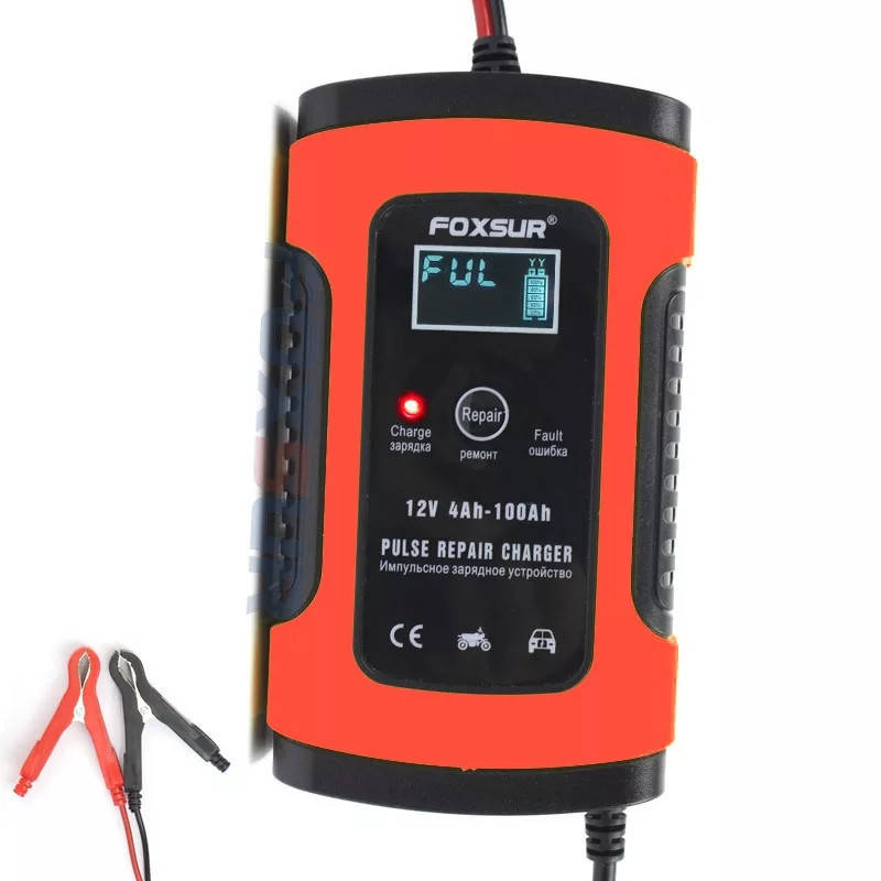 FOXSUR FBC1205D Автоматическое зарядное устройство для авто, мото, лодочных аккумуляторов
FOXSUR FBC1205D Автоматическое зарядное устройство для авто, мото, лодочных аккумуляторов