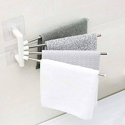 Настенный полотенцесушитель для ванной 4-Bar Towel Rack. Вешалка для полотенец 4 держателя.
Настенный полотенцесушитель для ванной 4-Bar Towel Rack. Вешалка для полотенец 4 держателя.