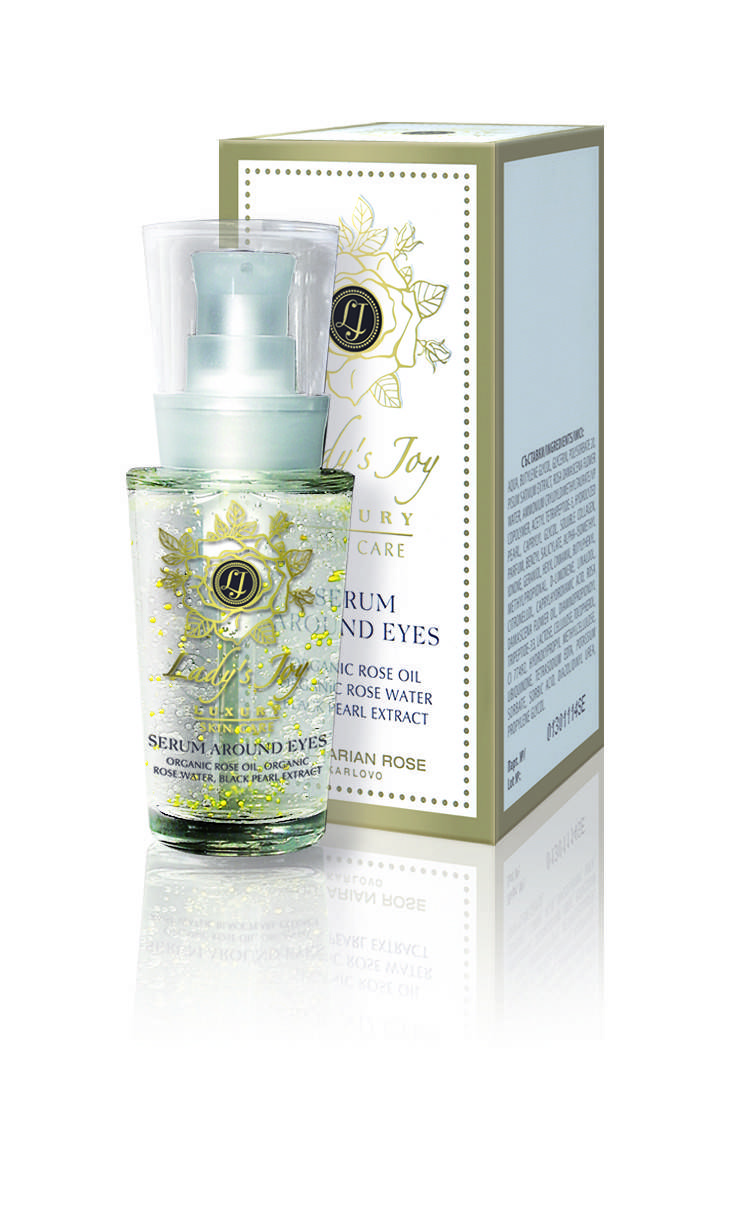 Сыворотка для кожи вокруг глаз Lady's Joy Luxury от Bulgarian Rose 30 мл 
Сыворотка для кожи вокруг глаз Lady's Joy Luxury от Bulgarian Rose 30 мл
