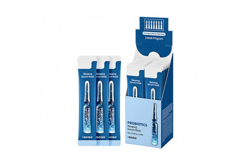 Укрепляющая ночная ампульная маска с пробиотиками Just GoGo Probiotics Sleeping Serum Mask 4мл
Укрепляющая ночная ампульная маска с пробиотиками Just GoGo Probiotics Sleeping Serum Mask 4мл