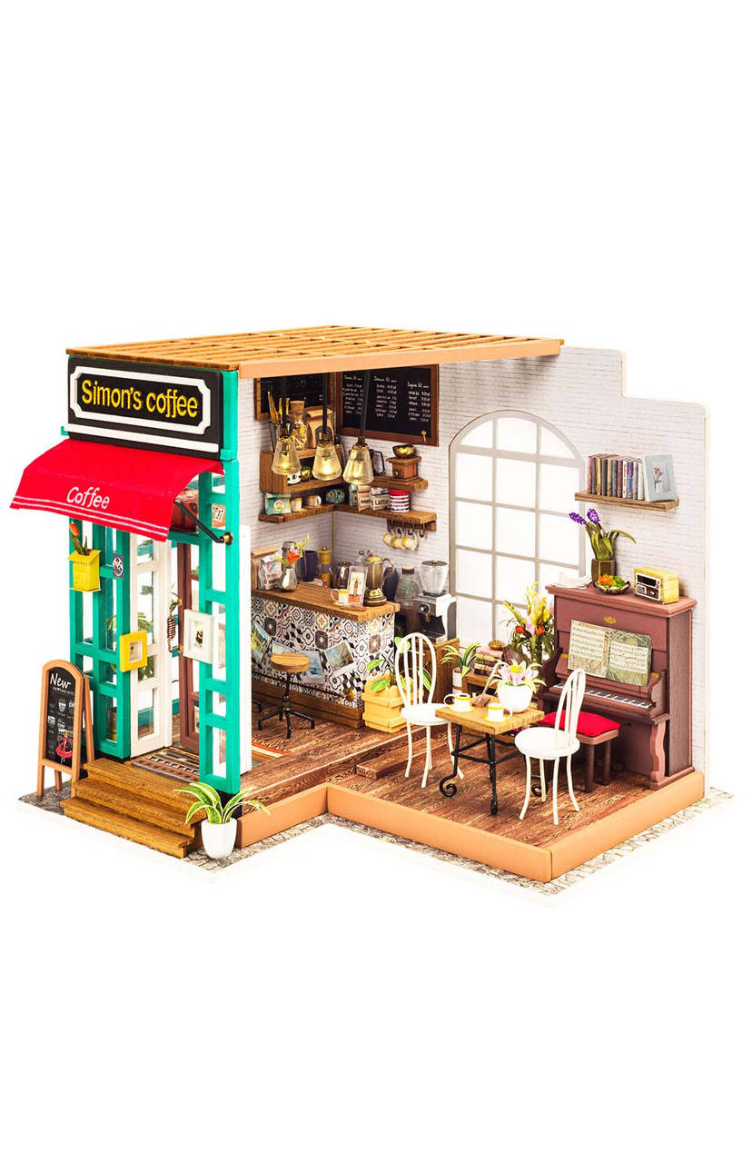 Кукольный домик своими руками Robotime DG109 DIY Simon's Coffee Robotime «Кафе Саймона»
Кукольный домик своими руками Robotime DG109 DIY Simon's Coffee Robotime «Кафе Саймона»