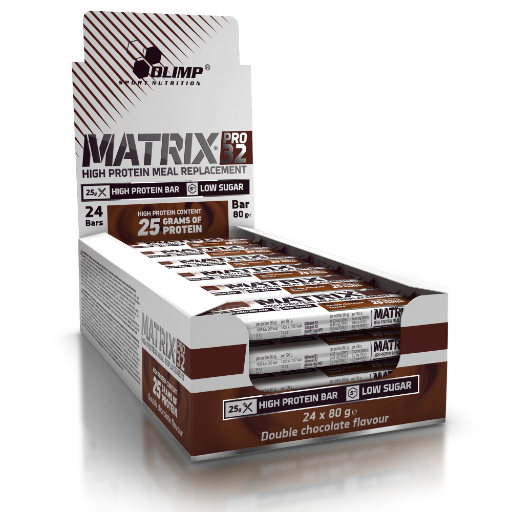 Протеиновый батончик Olimp Sport Nutrition Matrix Pro 32 24 шт по 80 г Шоколад (4384301794)
Протеиновый батончик Olimp Sport Nutrition Matrix Pro 32 24 шт по 80 г Шоколад (4384301794)