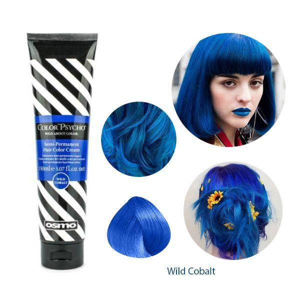 Osmo Color Psycho. Прямой пигмент для яркого окрашивания волос, 150 мл. Wild Cobalt. Синий дикий.
Osmo Color Psycho. Прямой пигмент для яркого окрашивания волос, 150 мл. Wild Cobalt. Синий дикий.