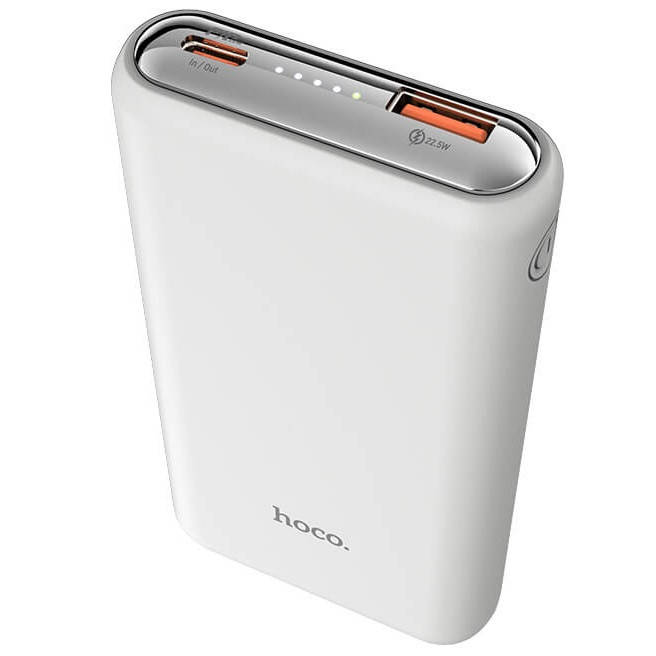 Повербанк с быстрой зарядкой PD/QC3.0 HOCO Kraft fully Q1 10000mAh ||1USB/1Type-C, 22,5W, PD/QC, 5A| Белый
Повербанк с быстрой зарядкой PD/QC3.0 HOCO Kraft fully Q1 10000mAh ||1USB/1Type-C, 22,5W, PD/QC, 5A| Белый