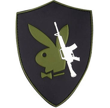 Шеврон 3D PVC на липучке 101INC Playboy Gun "Плейбой пистолет" (20534) (Патч ,Нашивка ,Эмблема), Черный
Шеврон 3D PVC на липучке 101INC Playboy Gun "Плейбой пистолет" (20534) (Патч ,Нашивка ,Эмблема), Черный