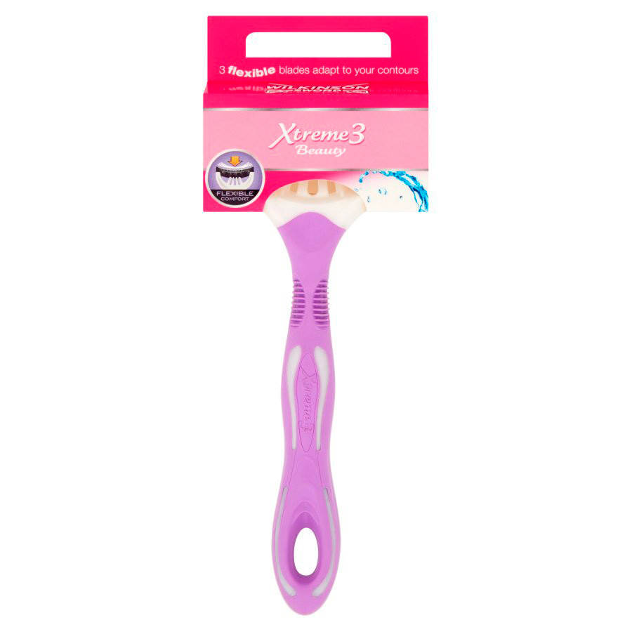 Бритва одноразовая Wilkinson Sword Extreme 3 Beauty с тремя лезвиями на плавающей головке
Бритва одноразовая Wilkinson Sword Extreme 3 Beauty с тремя лезвиями на плавающей головке