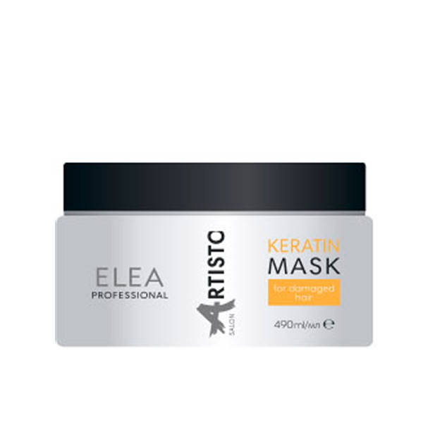 Восстанавливающая маска для поврежденных волос Elea Professional Artisto Salon Keratin Mask 490 мл
Восстанавливающая маска для поврежденных волос Elea Professional Artisto Salon Keratin Mask 490 мл