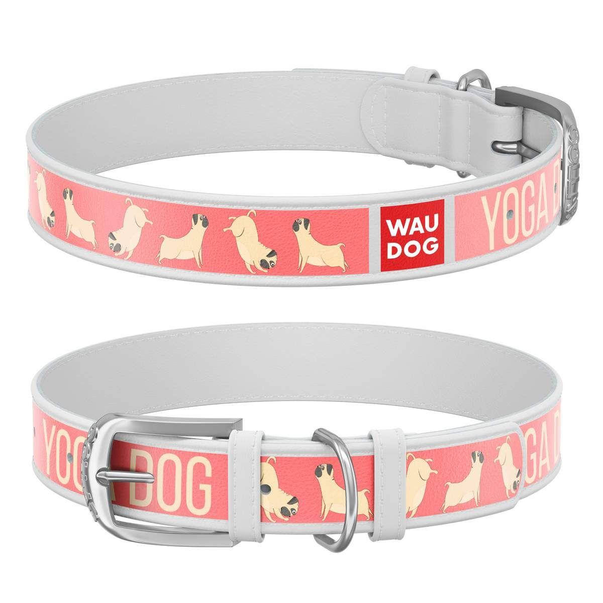 Ошейник WAUDOG Design с рисунком "Йога-пёс", премиум кожа (ширина 20 мм, длина 29-38 см)
Ошейник WAUDOG Design с рисунком "Йога-пёс", премиум кожа (ширина 20 мм, длина 29-38 см)