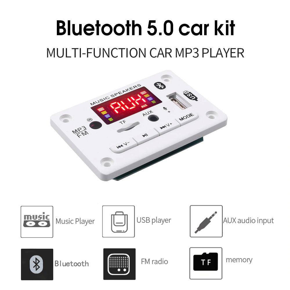 Mp3 модуль з bluetooth 5.0, FM радіо, USB, microSD, функція запису, модель JQ-D106BT, колір білий
Mp3 модуль з bluetooth 5.0, FM радіо, USB, microSD, функція запису, модель JQ-D106BT, колір білий