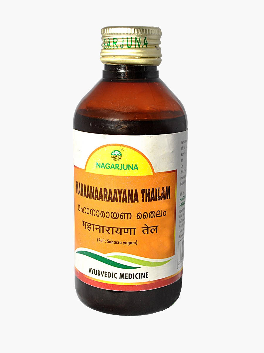 MAHANARAYANA THAILAM (200ML) NAGARJUNA, МАСЛО ДЛЯ ТЕЛА И СУСТАВОВ МАХАНАРАЯНА 200 МЛ. НАГАРДЖУНА
MAHANARAYANA THAILAM (200ML) NAGARJUNA, МАСЛО ДЛЯ ТЕЛА И СУСТАВОВ МАХАНАРАЯНА 200 МЛ. НАГАРДЖУНА