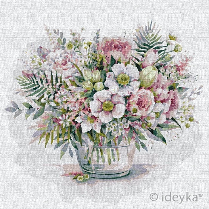 Набір для розпису по номерах. "Мальовничий букет" 50*50см
Набір для розпису по номерах. "Мальовничий букет" 50*50см