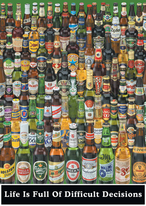 Постер плакат "Жизнь Полна Трудных Решений (Пивные Бутылки) / Life is Full of Difficult Decisions (Beer
Постер плакат "Жизнь Полна Трудных Решений (Пивные Бутылки) / Life is Full of Difficult Decisions (Beer