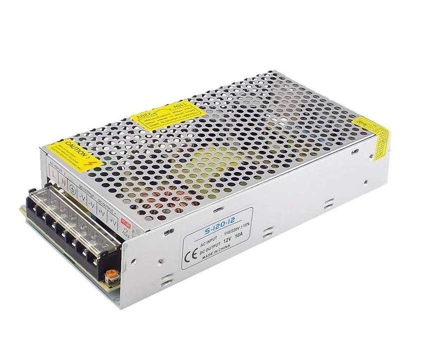 Блок питания 12v 10a 120w, 12в 10а 120вт в перфорированном корпусе. Стандарт. Гарантия 1 год
Блок питания 12v 10a 120w, 12в 10а 120вт в перфорированном корпусе. Стандарт. Гарантия 1 год